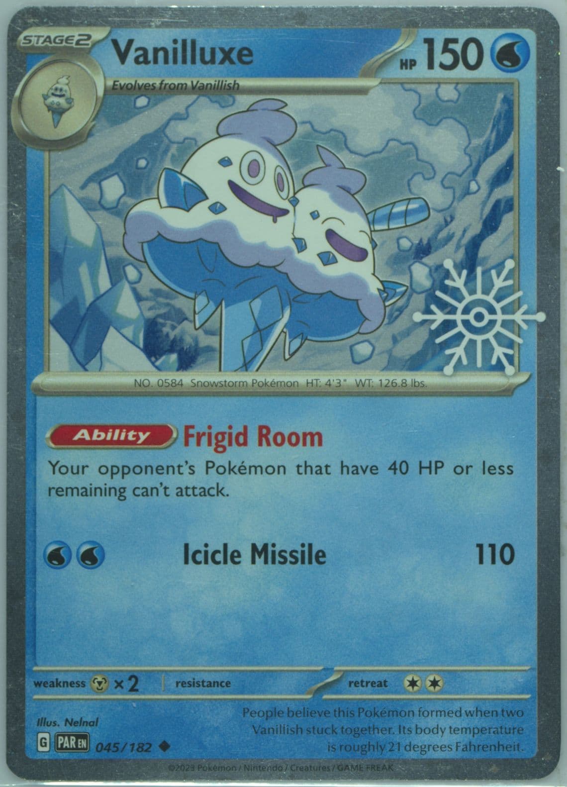 Vanilluxe (045) 2024 Pokemon Holiday Calendar