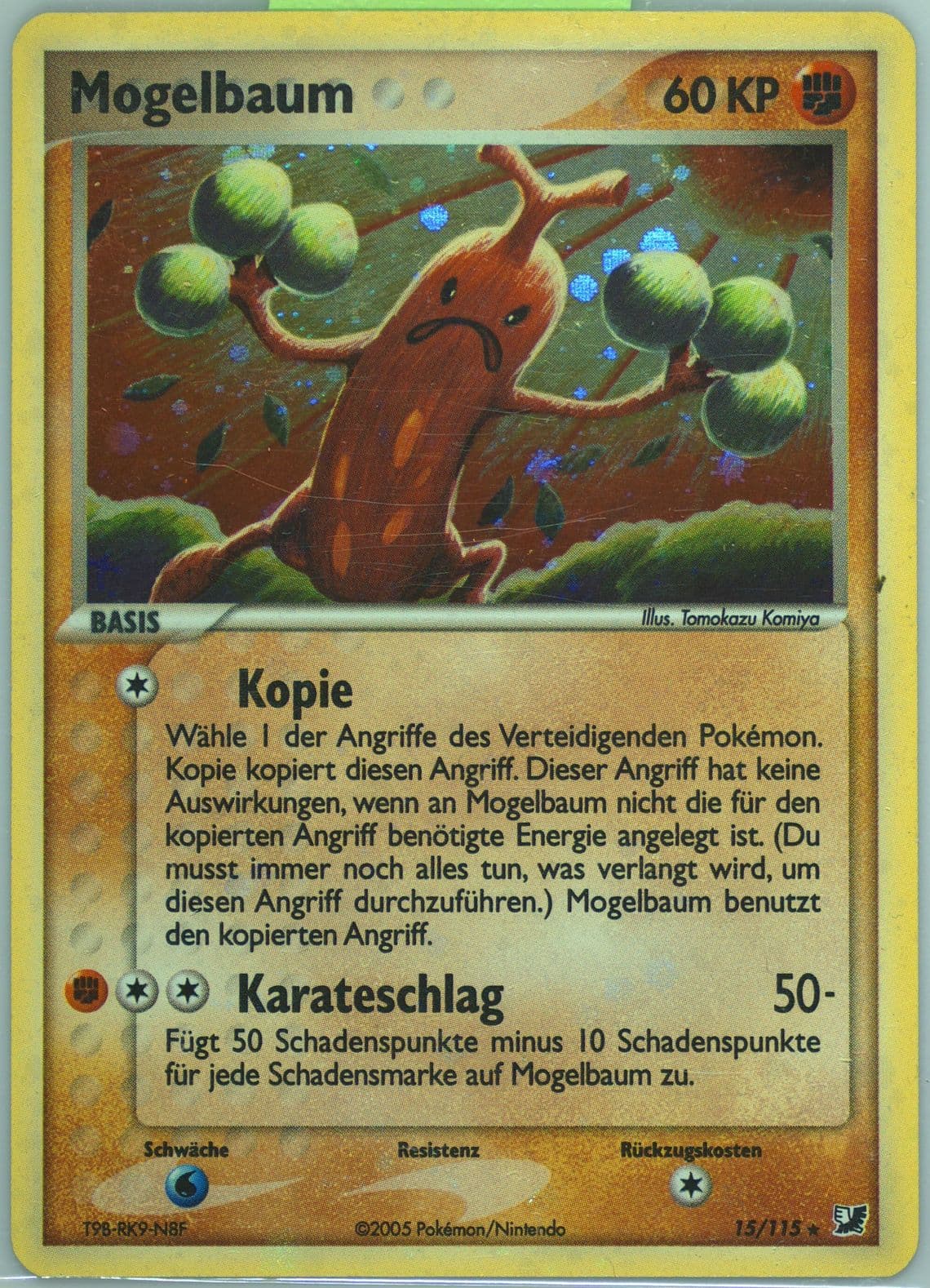 Mogelbaum-Holo German (15) 2005 Pokemon EX Unseen Forces