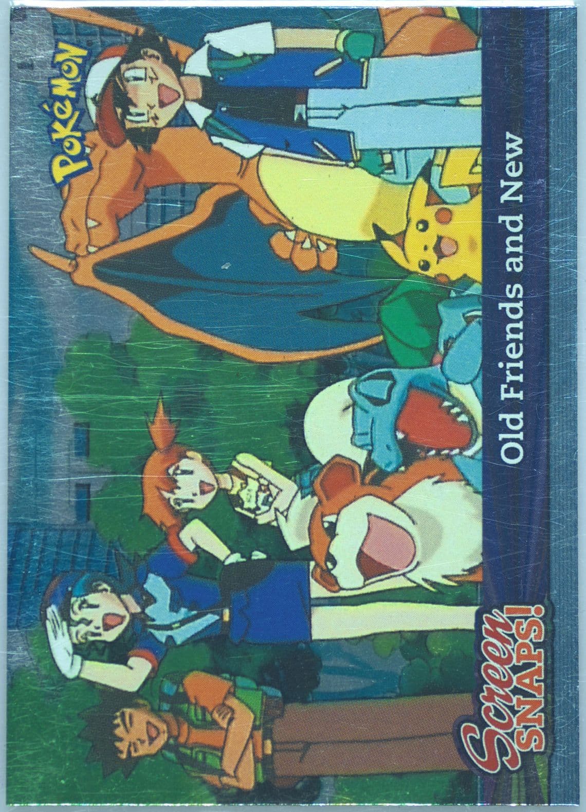 Old Friends and New Foil (2) 2001 Topps Pokemon Johto Series 3 Screen Snaps!