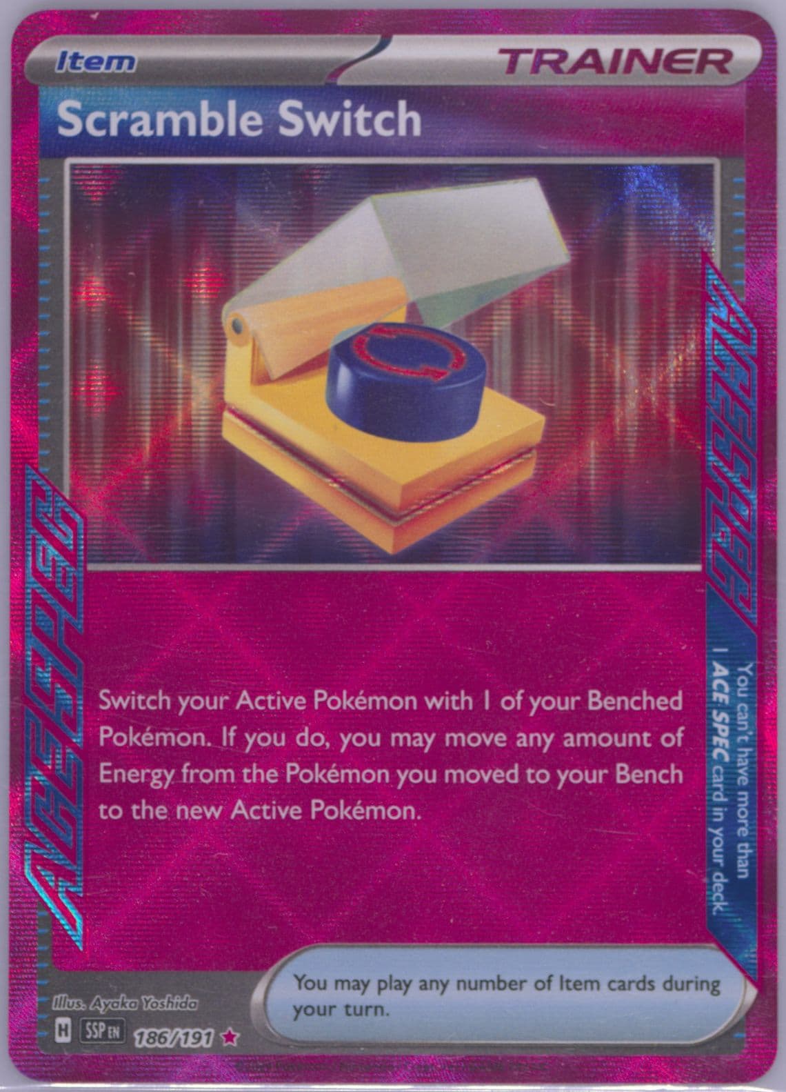 Scramble Switch (186) 2024 Pokemon Ssp EN-Surging Sparks