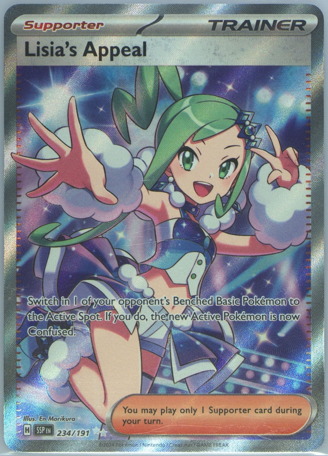 Lisia's Appeal Ultra Rare (234) 2024 Pokemon Ssp EN-Surging Sparks