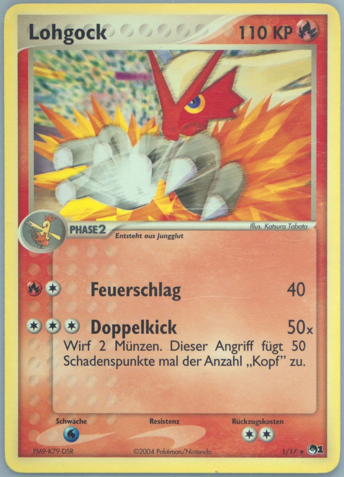 Lohgock German (1) 2004 Pokemon Pop Series 1