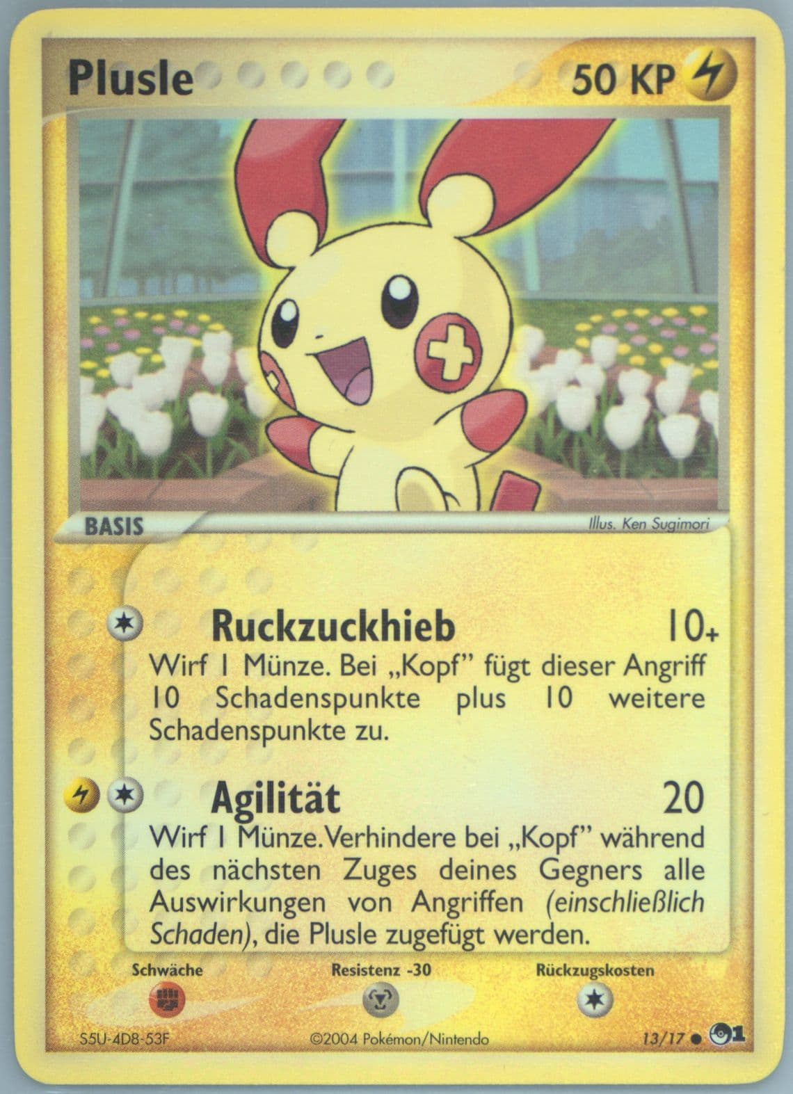 Plusle German (13) 2004 Pokemon Pop Series 1