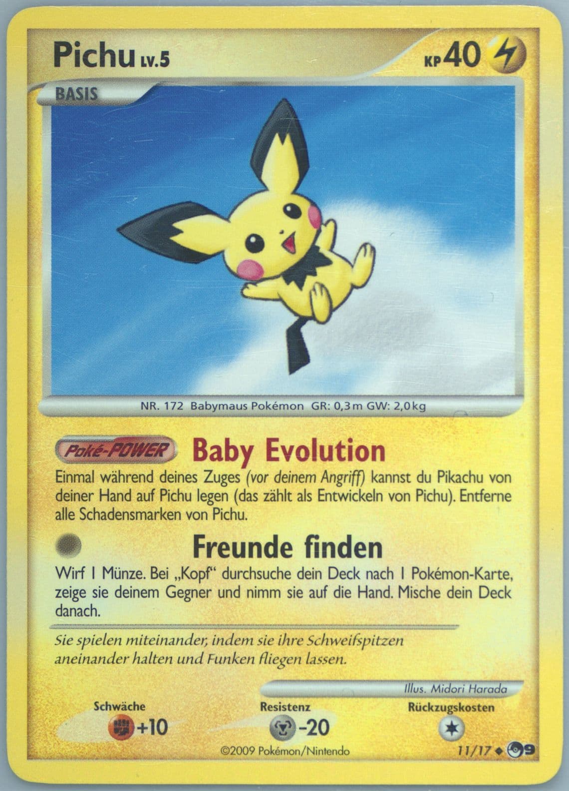 Pichu German (11) 2009 Pokemon Pop Series 9