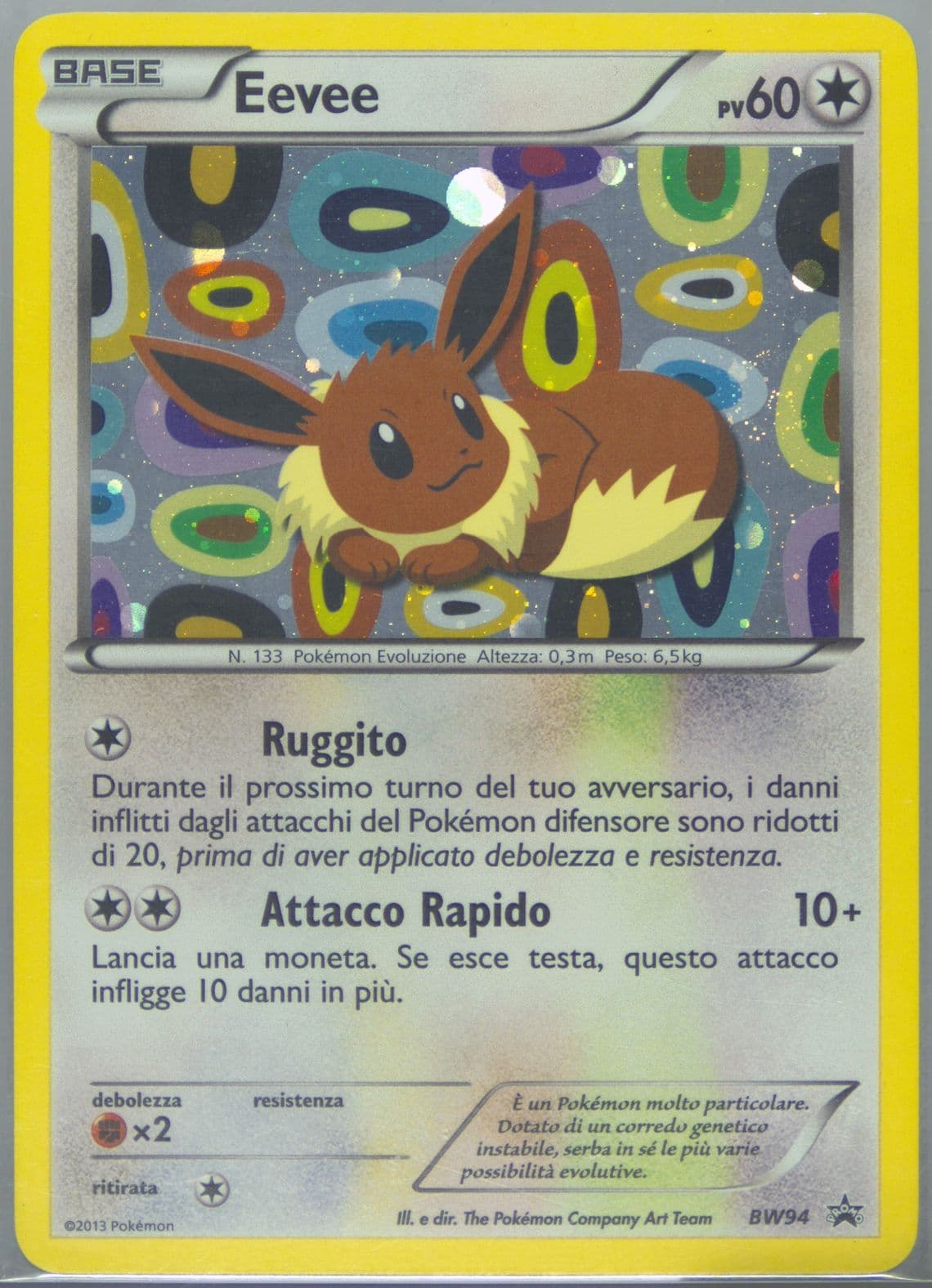 Eevee-Holo Sylveon Collection-Italian (BW94) 2013 Pokemon Black & White Promo