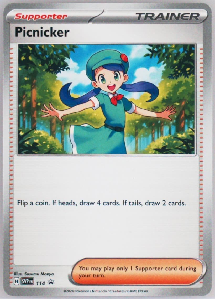 Picnicker Twilight Masquerade Build & Battle Box (114) 2024 Pokemon Svp EN-SV Black Star Promo