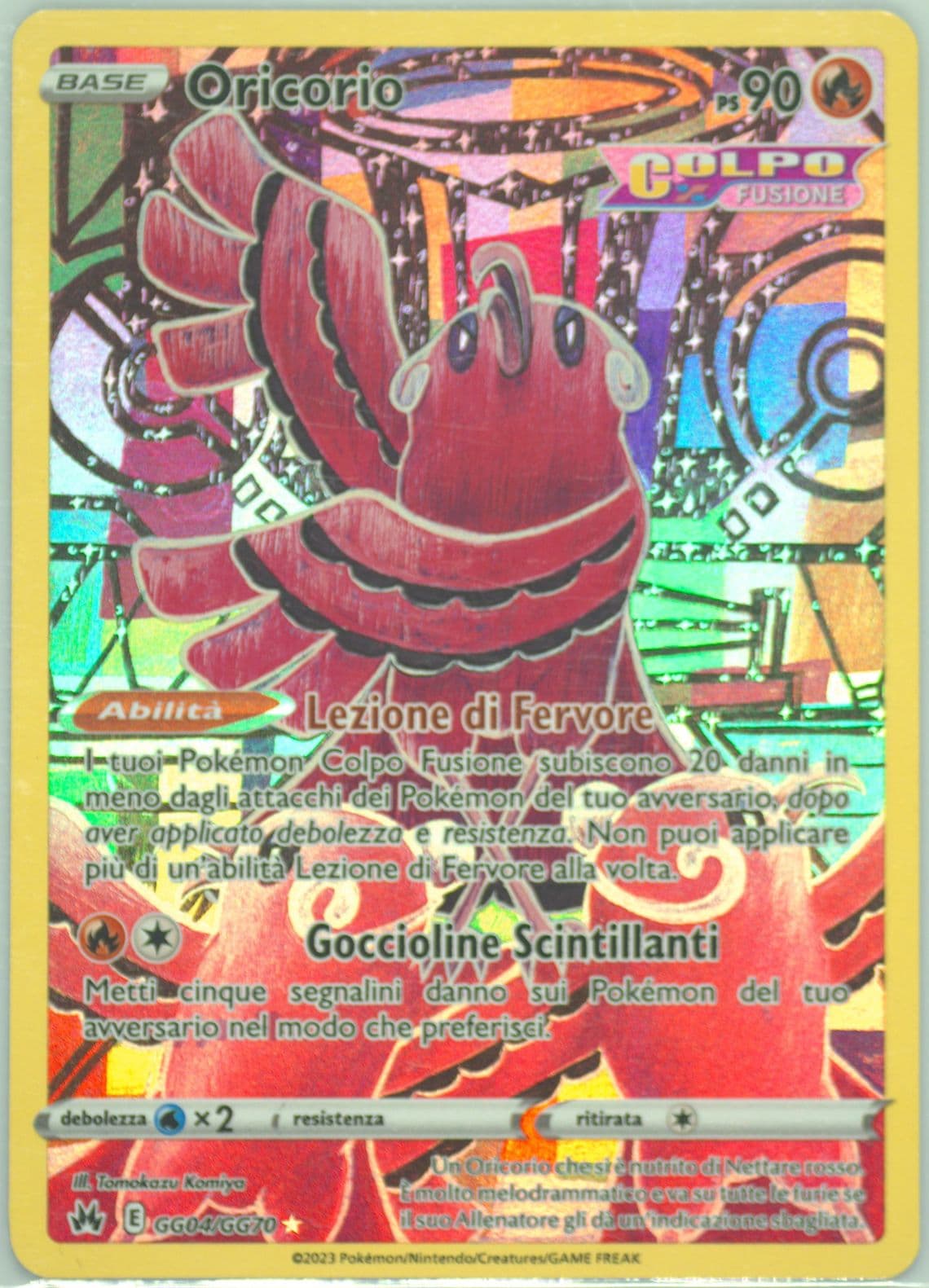 Full Art/Oricorio Italian (GG04) 2023 Pokemon Sword and Shield Crown Zenith