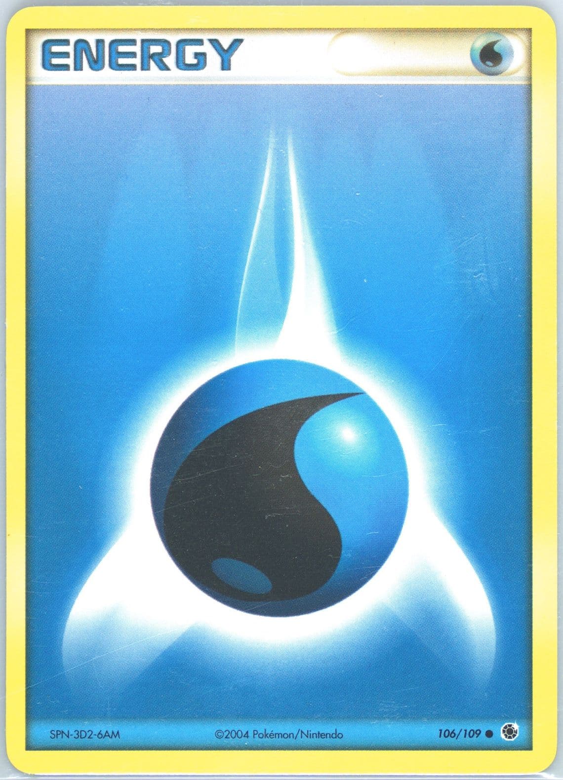 Water Energy (106) 2004 Pokemon EX Battle Stadium