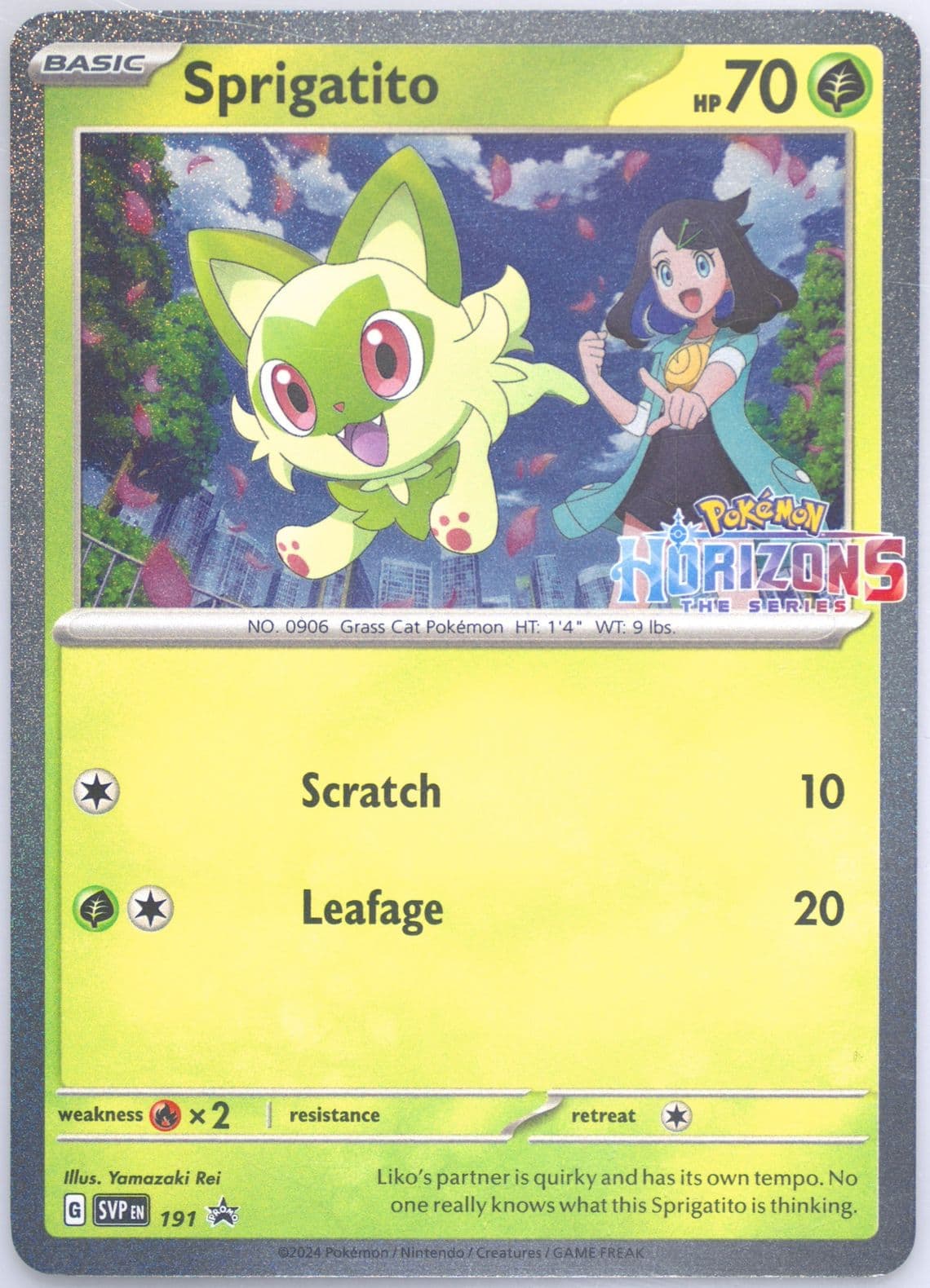 Sprigatito Grand Adventure Collection (191) 2024 Pokemon Svp EN-SV Black Star Promo