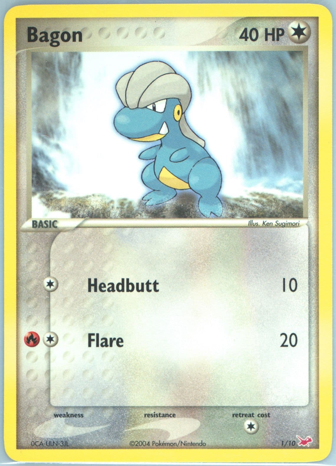 Bagon (1) 2004 Pokemon EX Trainer Kit Latias