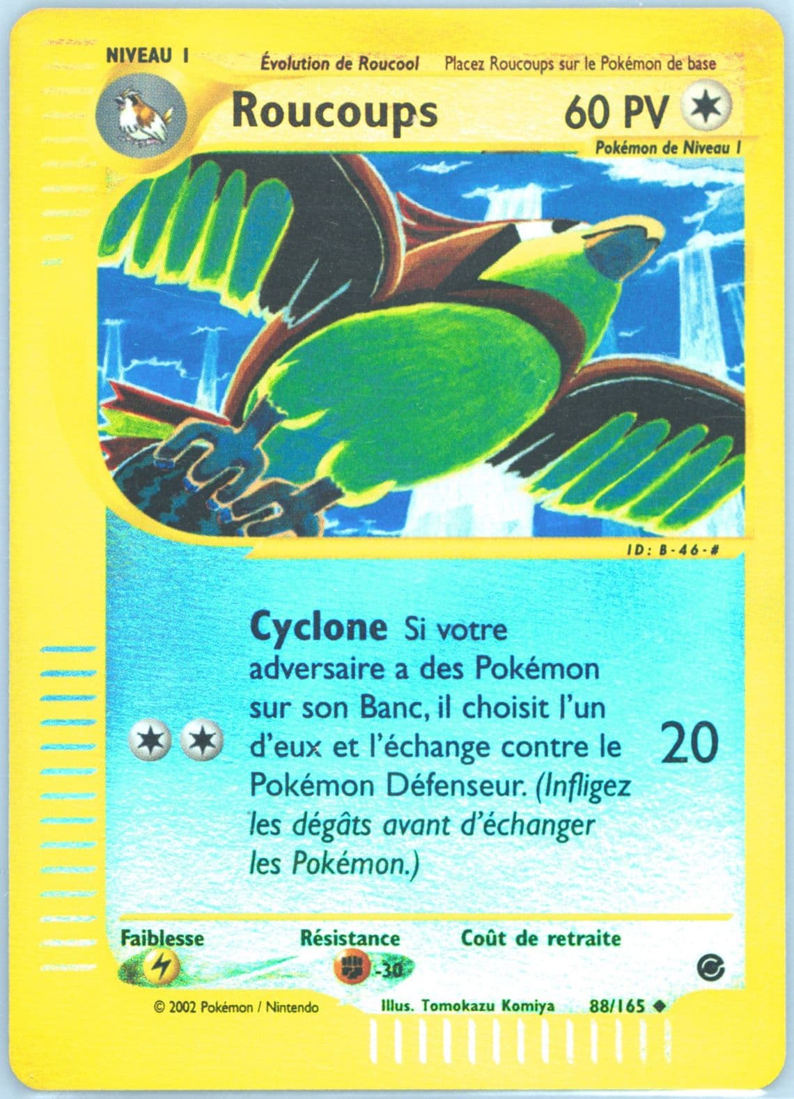 Roucoups-Reverse Foil (88) 2003 Pokemon French Expedition