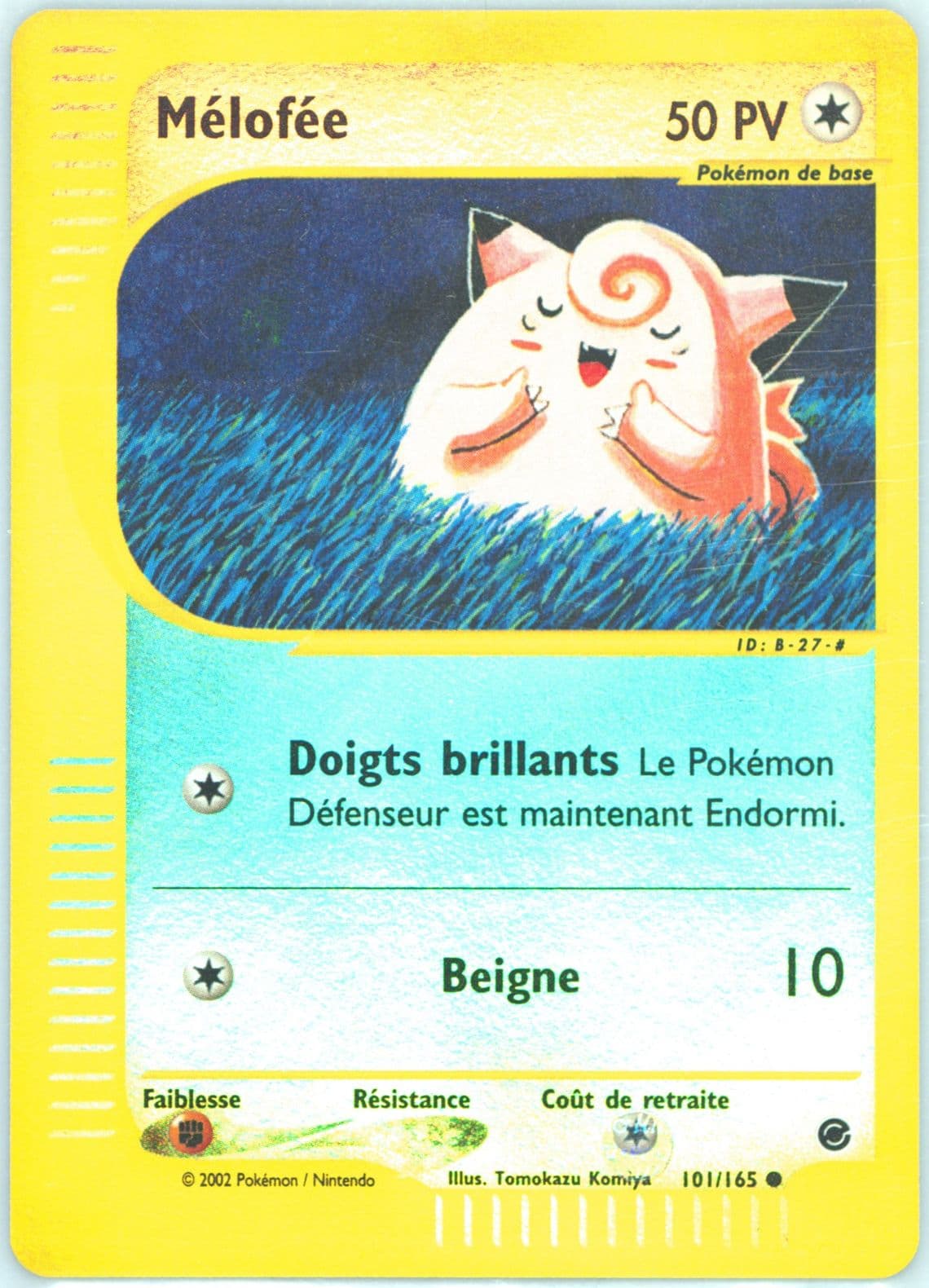 Melofee-Reverse Foil (101) 2003 Pokemon French Expedition