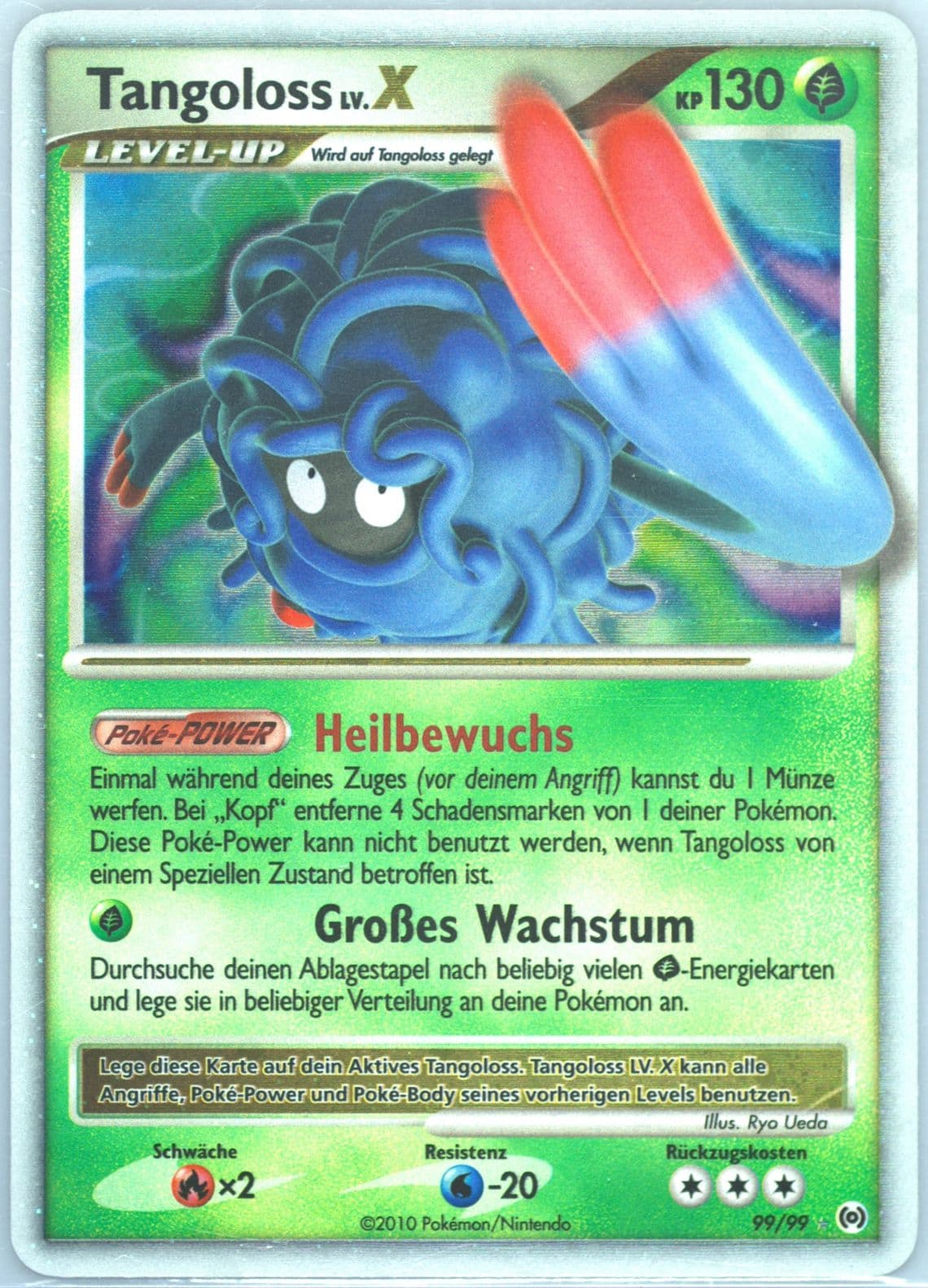 Tangoloss LV.X-Holo (99) 2010 Pokemon Platinum Arceus German