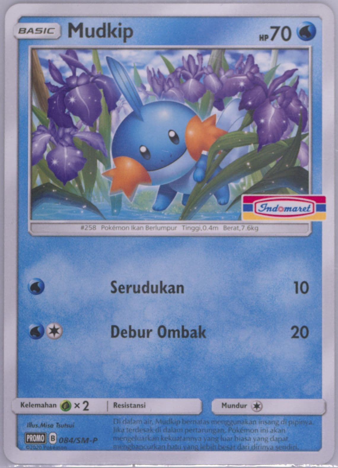 Mudkip Indomaret Booster Pack (084) 2020 Pokemon Indonesian SM Promo