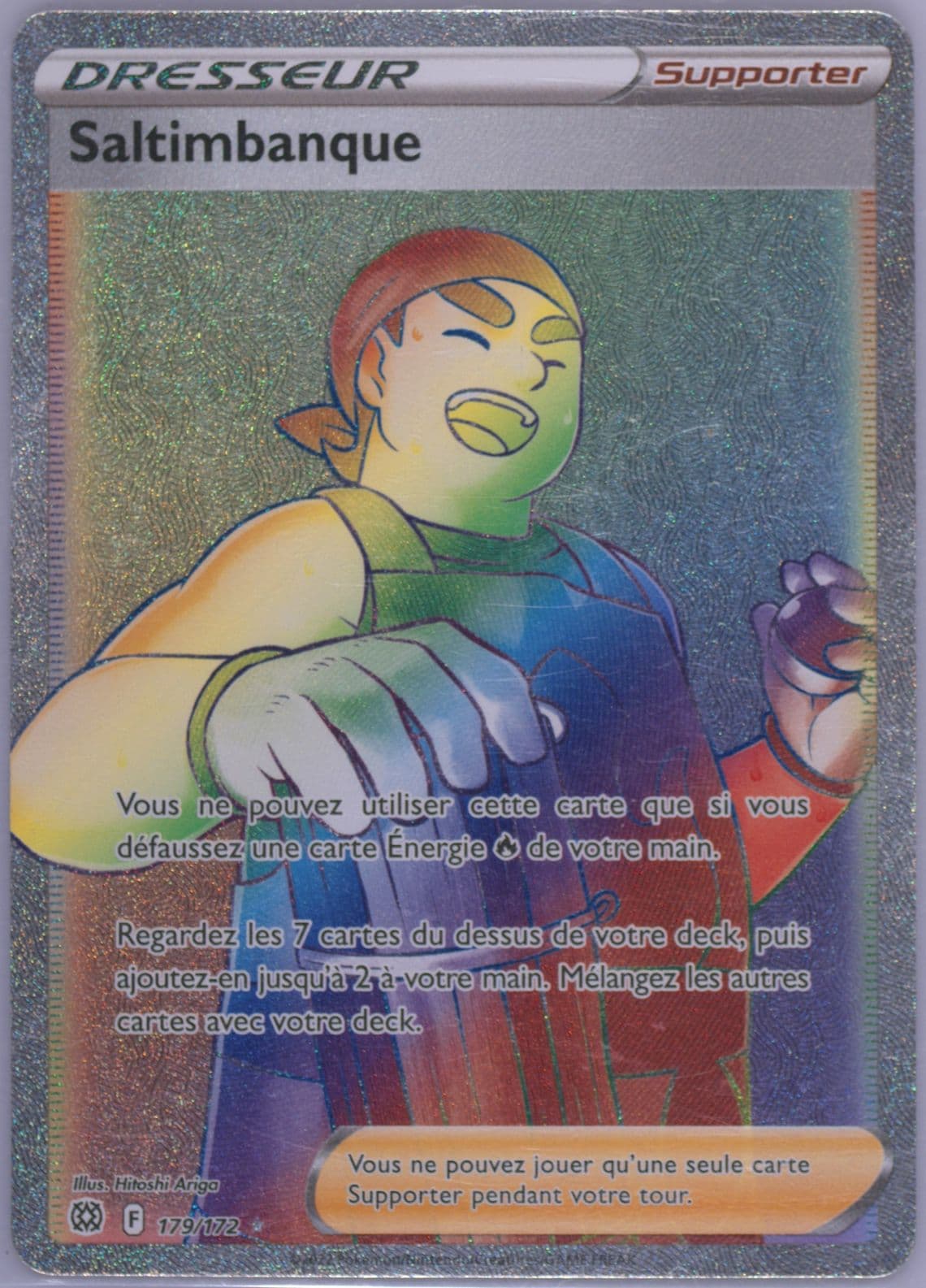 Full Art/Saltimbanque French-Secret (179) 2022 Pokemon Sword & Shield Brilliant Stars