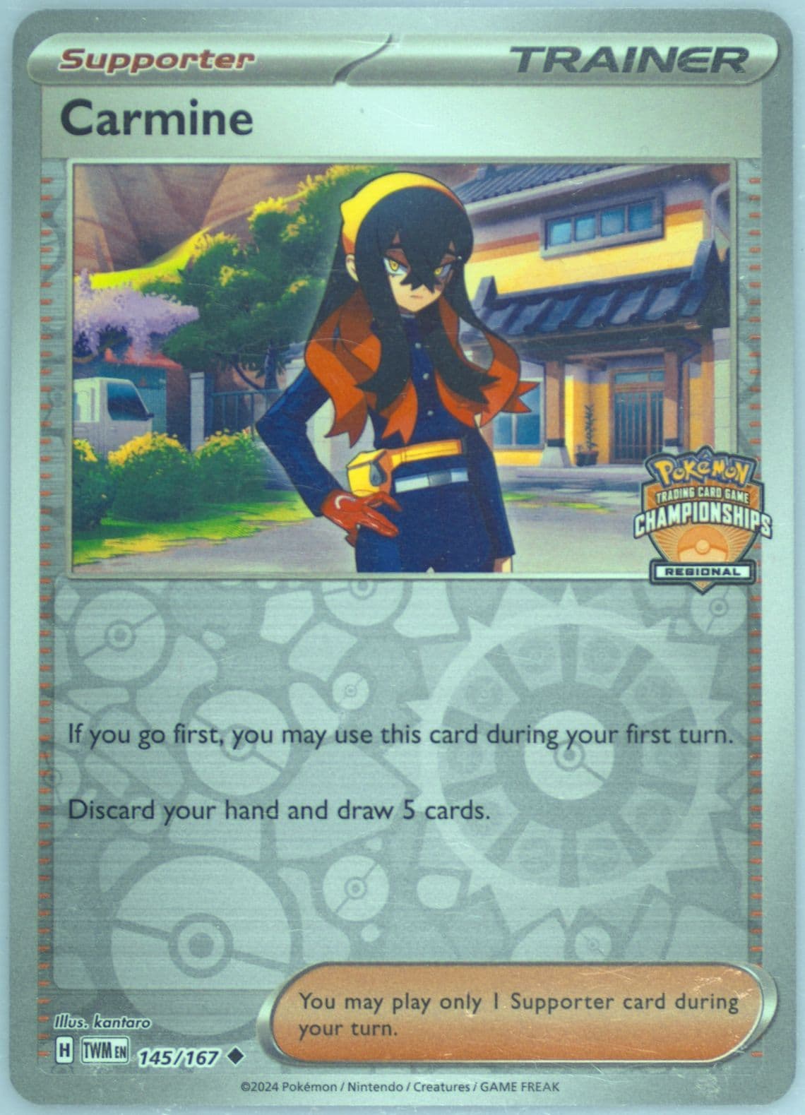 Carmine Regional Championships (145) 2024 Pokemon Twm EN-Twilight Masquerade