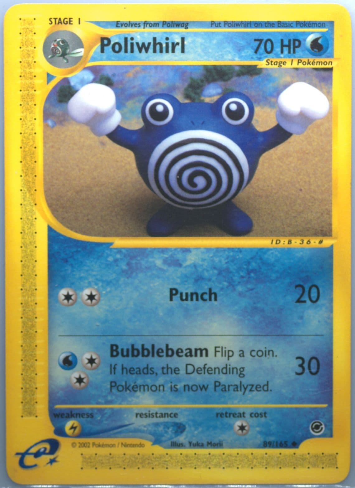 Poliwhirl (89) 2002 Pokemon Expedition