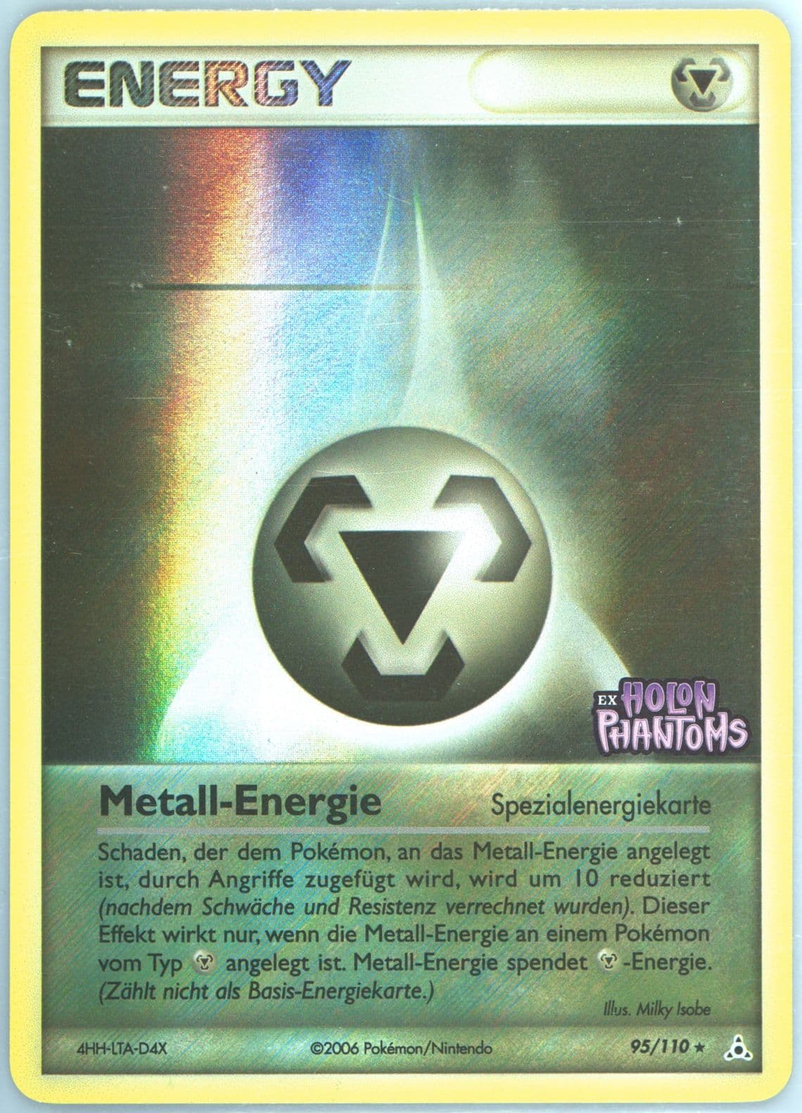 Metall-Energie-Reverse Foil German (95) 2006 Pokemon EX Holon Phantoms