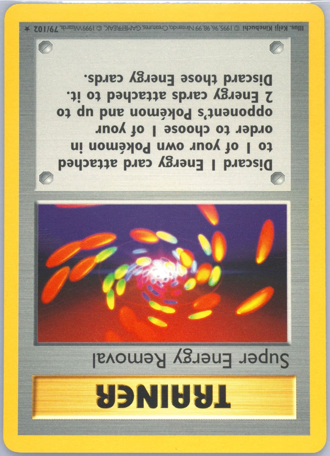 Super Energy Removal Shadowless (79) 1999 Pokemon Game