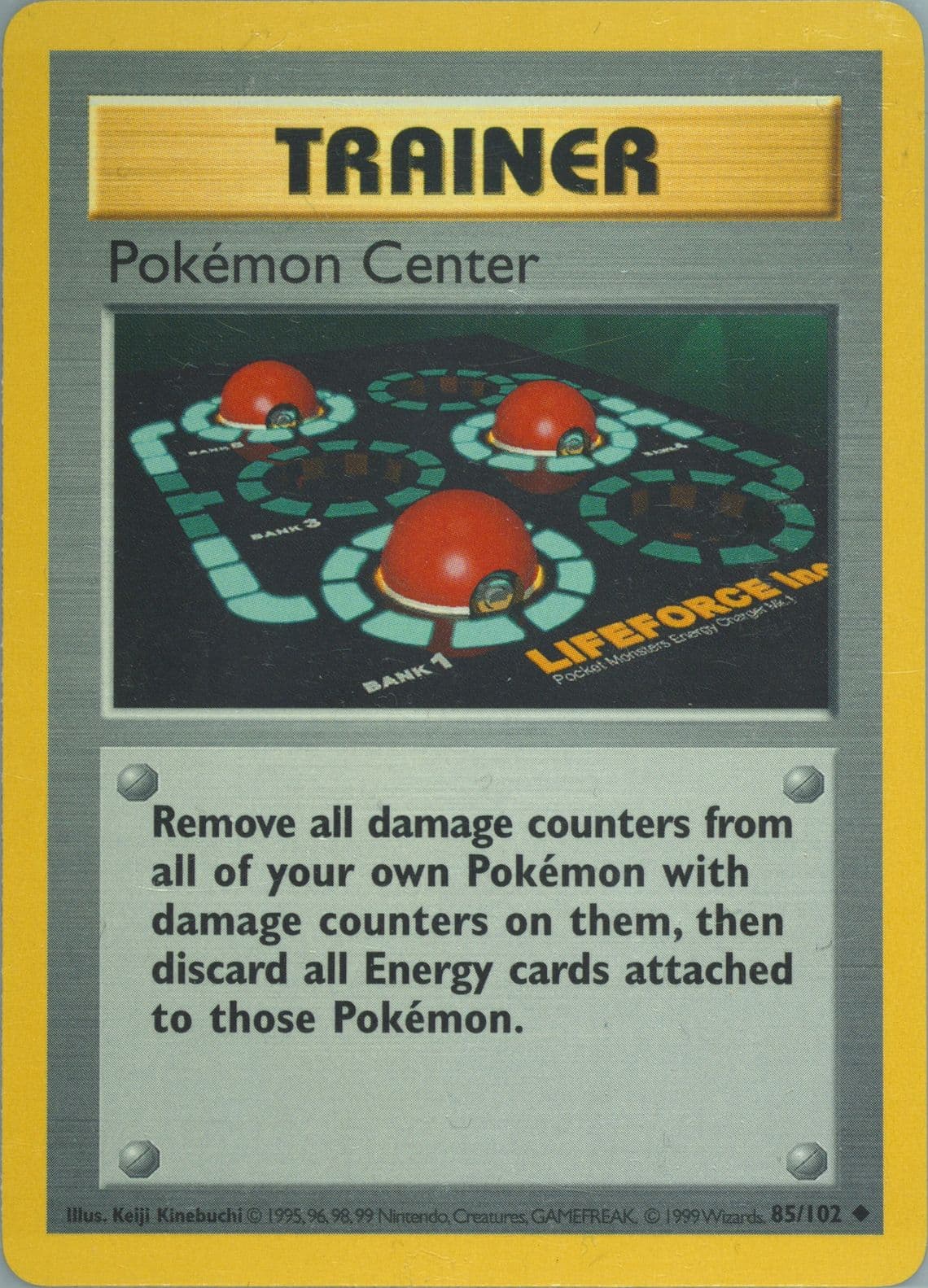 Pokemon Center Shadowless (85) 1999 Pokemon Game