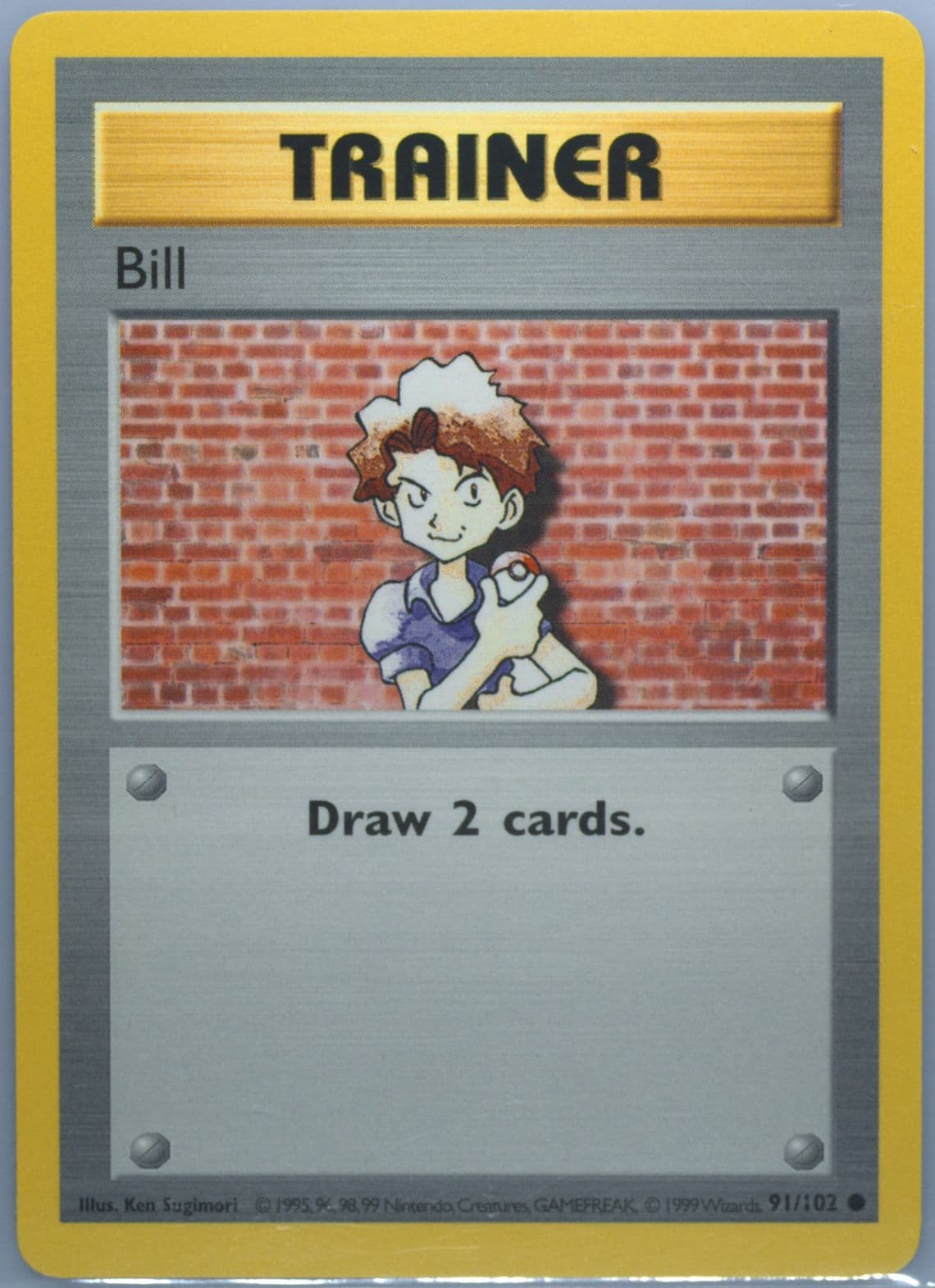 Bill Shadowless (91) 1999 Pokemon Game