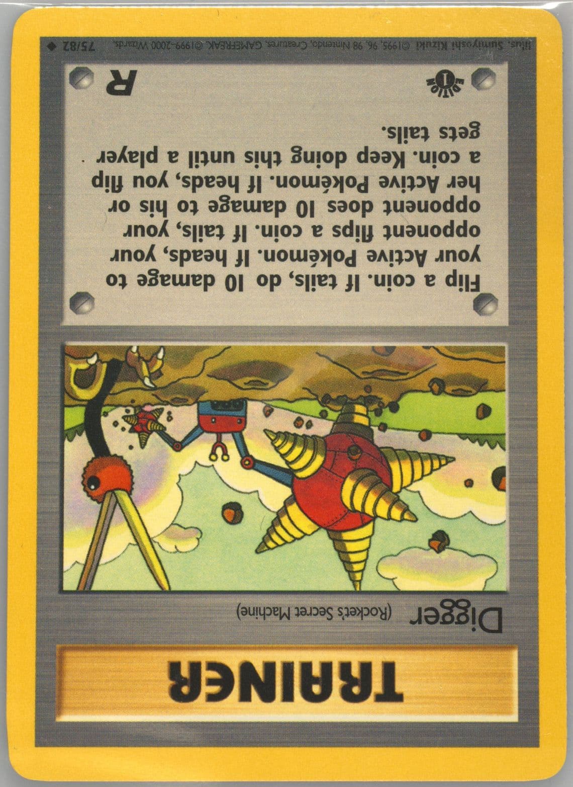 Digger 1st Edition (75) 2000 Pokemon Rocket