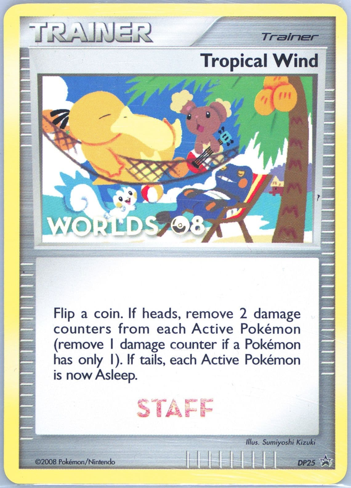 Tropical Wind Staff (DP25) 2008 Pokemon Diamond & Pearl World 08 Promo