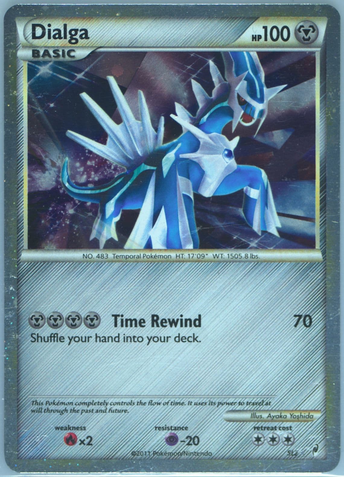 Dialga-Holo (SL2) 2011 Pokemon Call of Legends