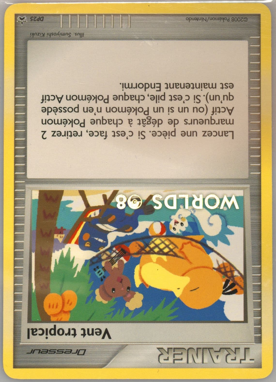 Tropical Wind French (DP25) 2008 Pokemon Diamond & Pearl World 08 Promo