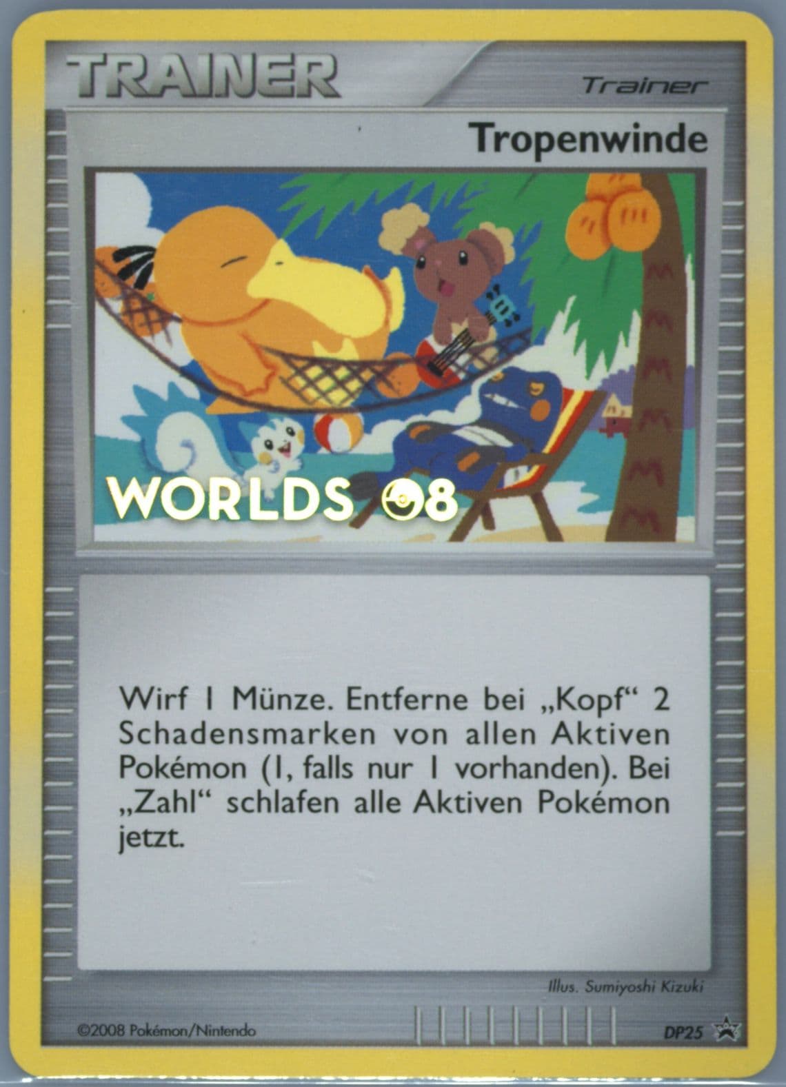 Tropical Wind German (DP25) 2008 Pokemon Diamond & Pearl World 08 Promo