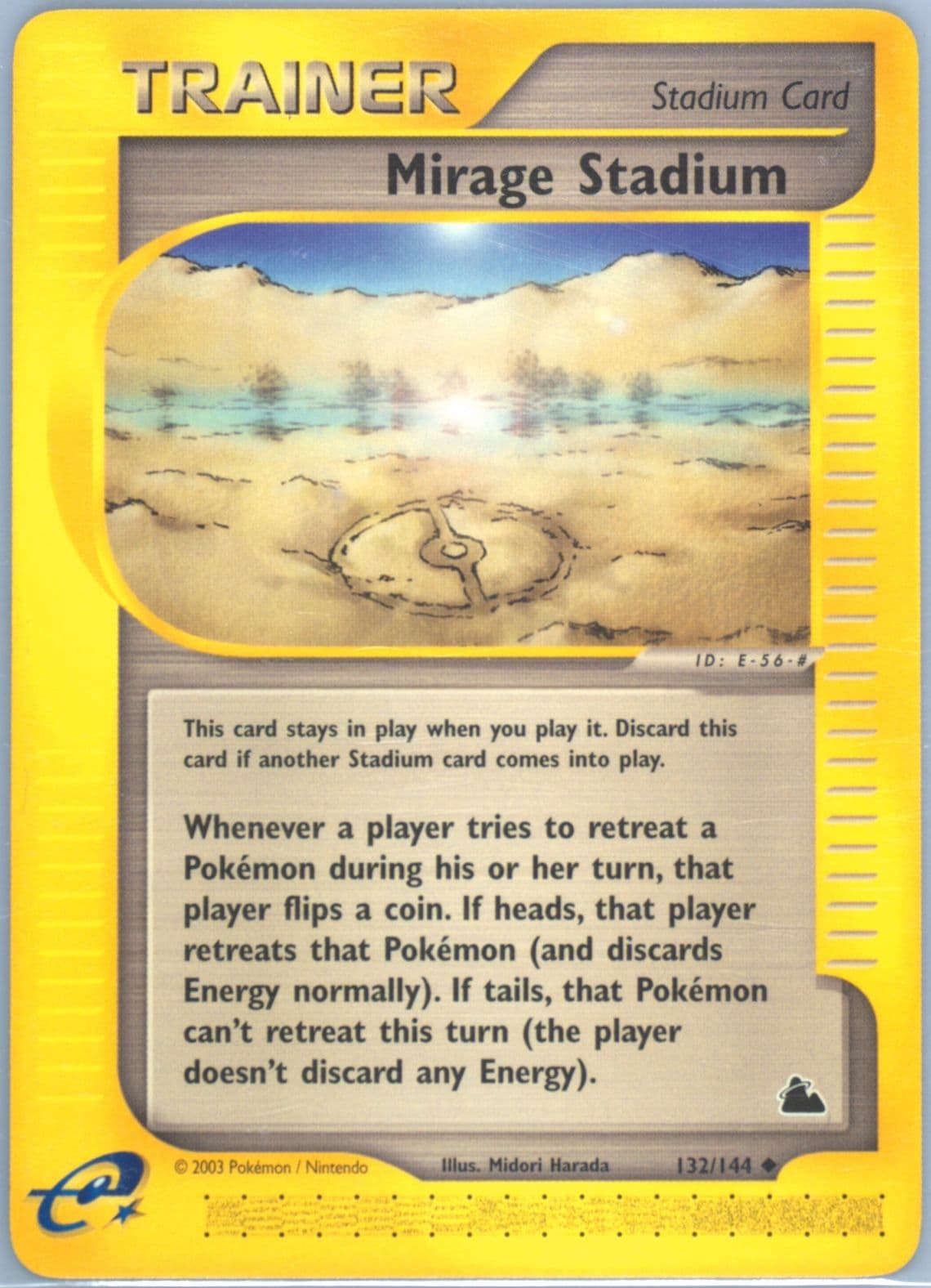 Mirage Stadium (132) 2003 Pokemon Skyridge