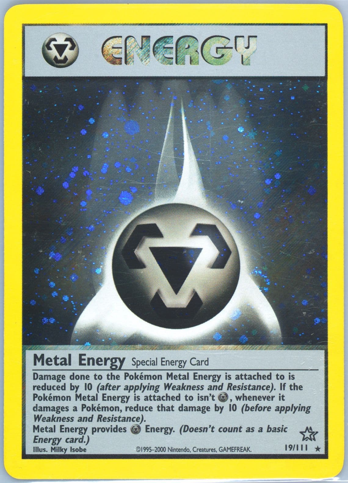Metal Energy-Holo (19) 2000 Pokemon Neo Genesis