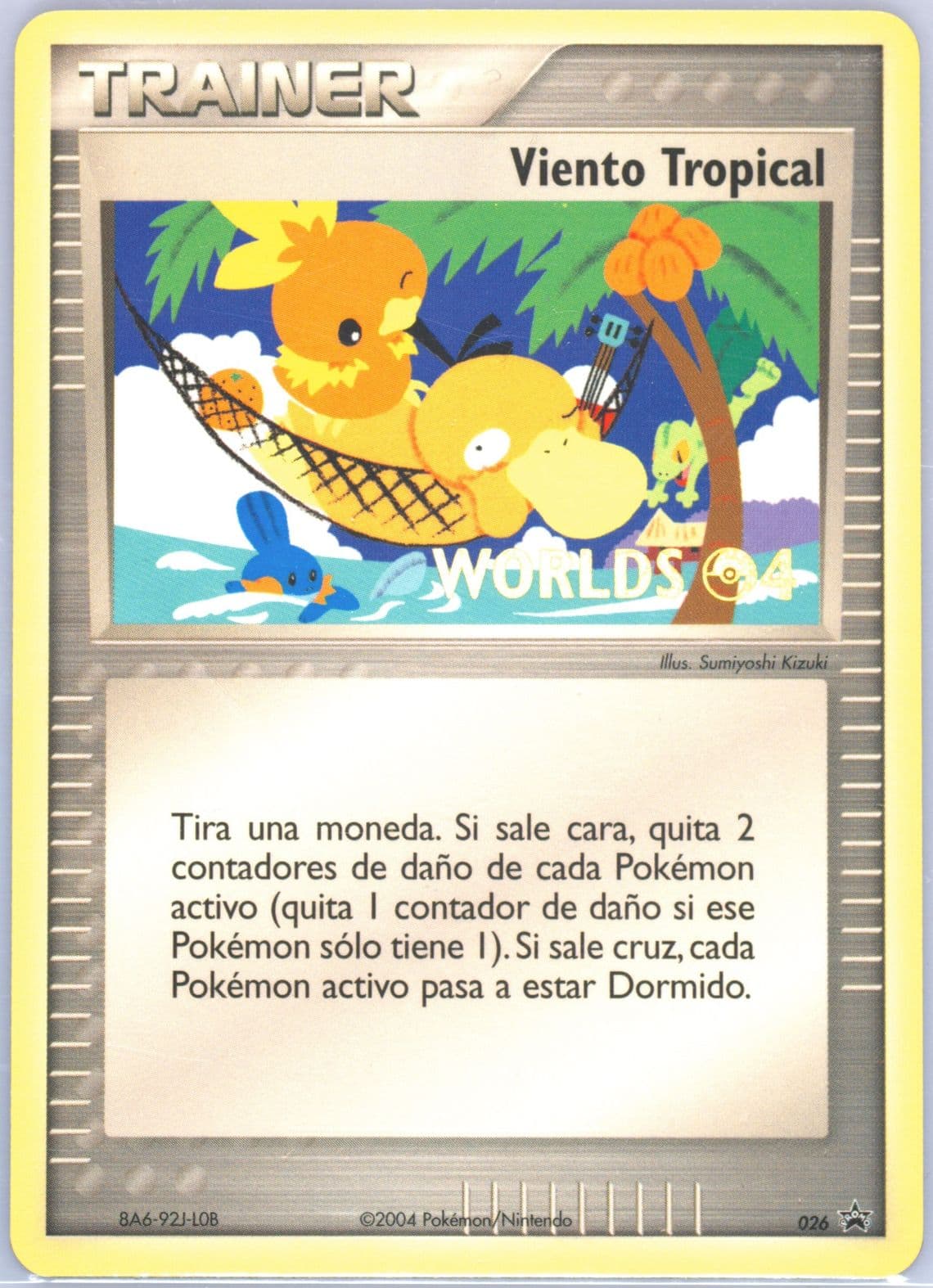Tropical Wind Spanish (26) 2004 Pokemon World Championships Promo