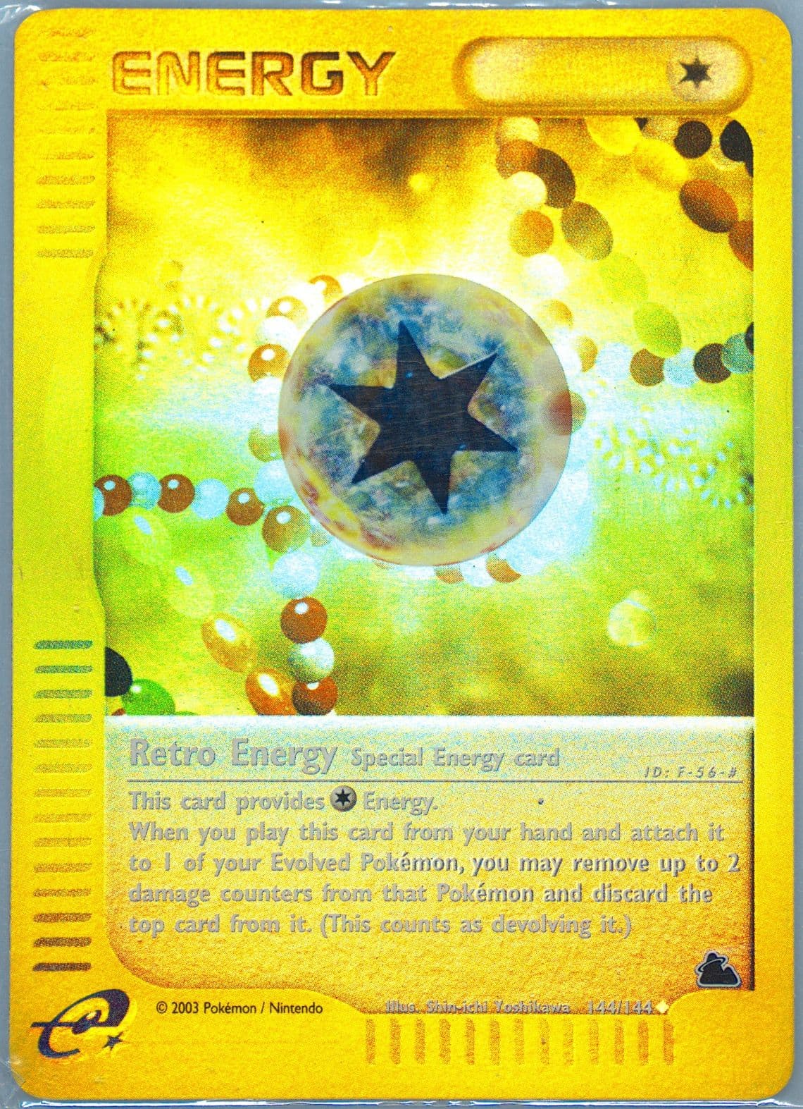 Retro Energy-Reverse Foil (144) 2003 Pokemon Skyridge