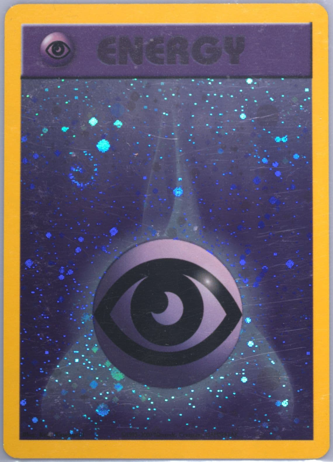 Psychic Energy-Holo 2002 Pokemon League Energize Your Game Cycle