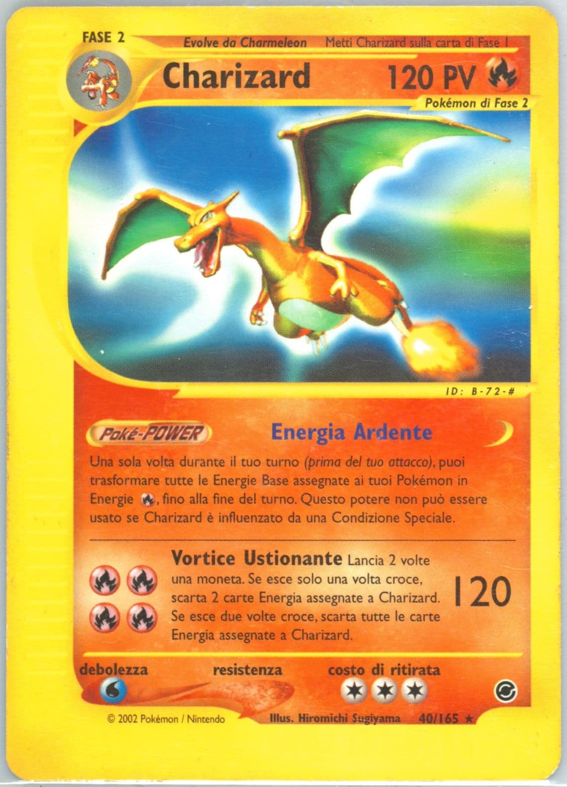 Charizard Italian (40) 2002 Pokemon Expedition