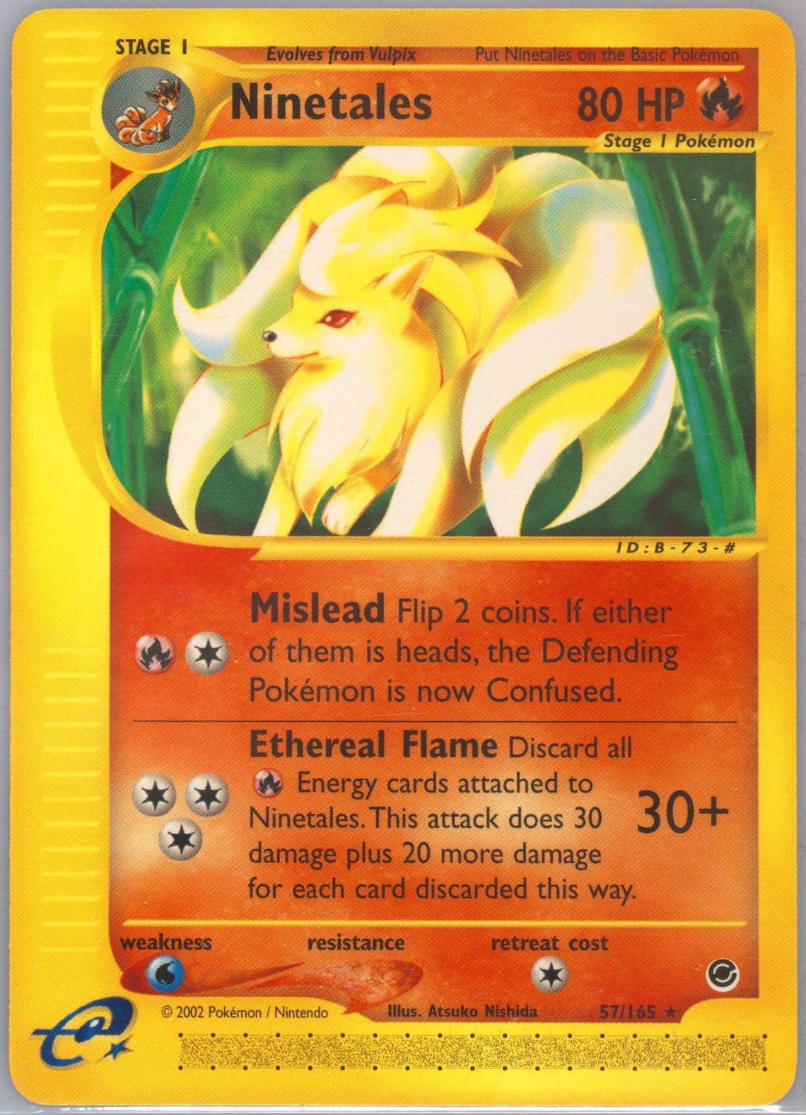 Ninetales (57) 2002 Pokemon Expedition