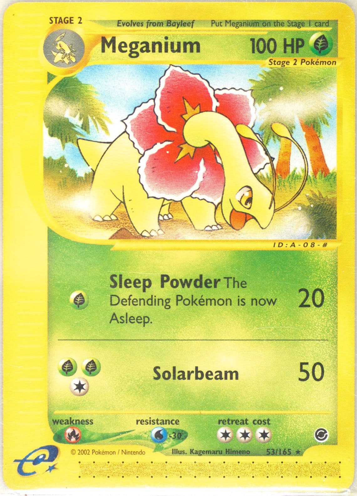 Meganium (53) 2002 Pokemon Expedition