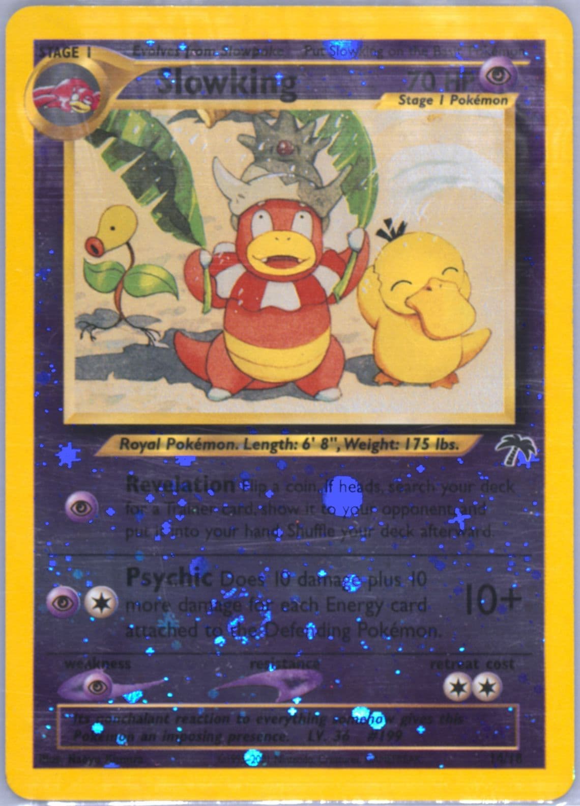 Slowking-Holo (14) 2001 Pokemon Southern Islands Promo