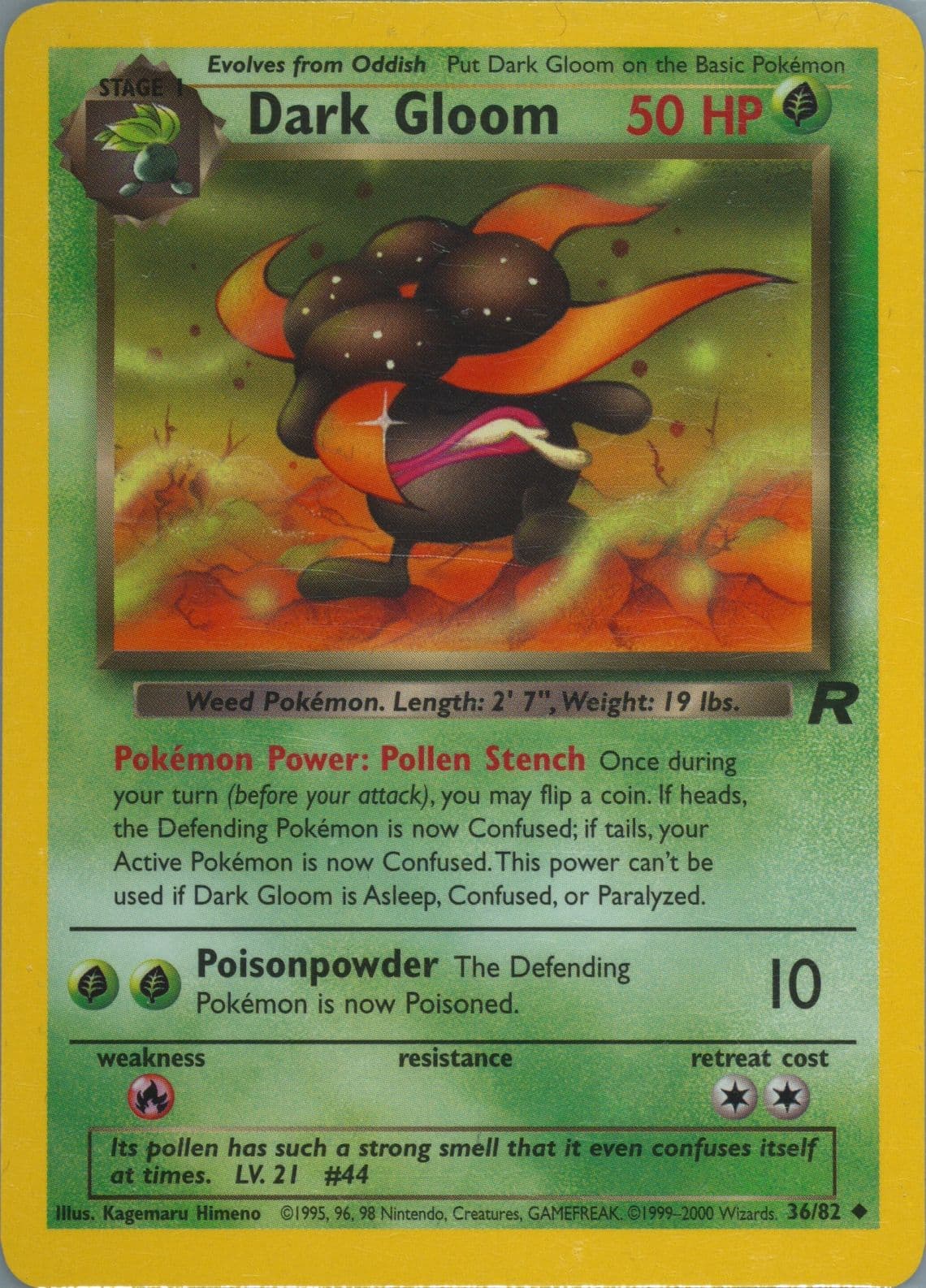 Dark Gloom (36) 2000 Pokemon Rocket