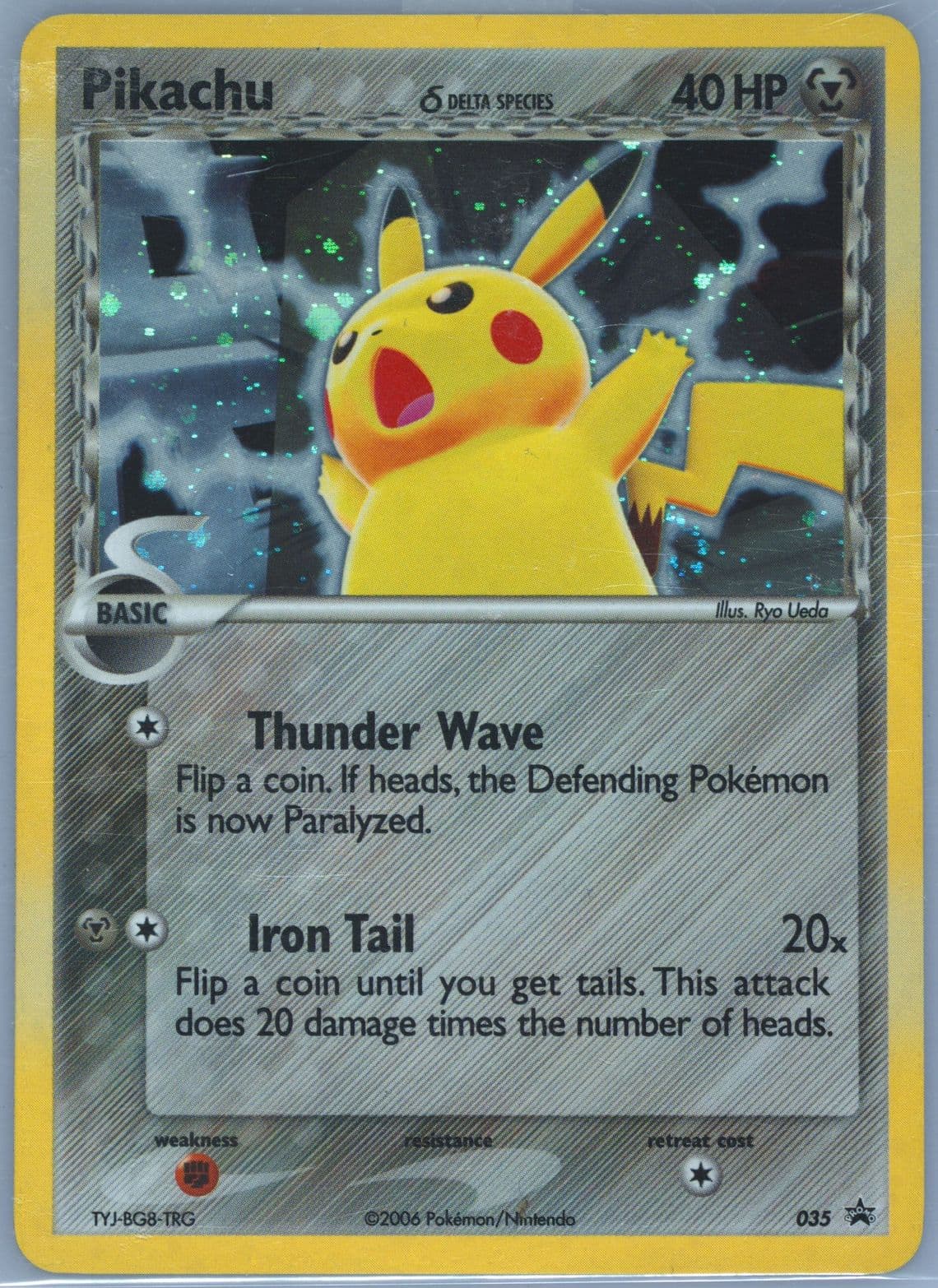 Pikachu-Holo (035) 2006 Pokemon Black Star Promos