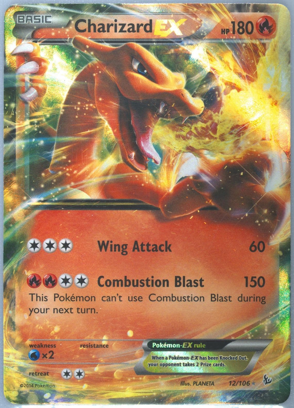 Charizard EX (12) 2014 Pokemon XY Flashfire