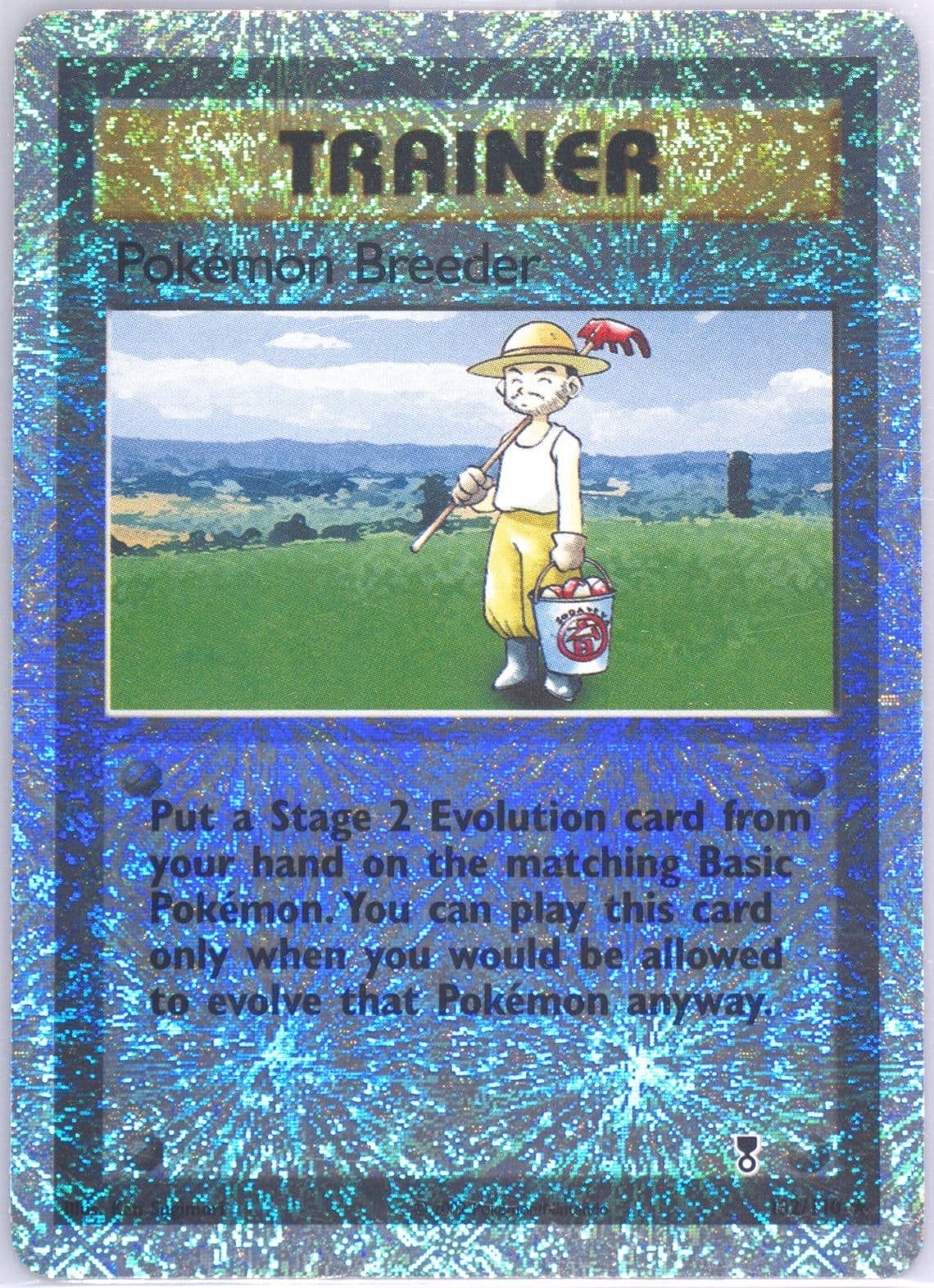 Pokemon Breeder-Reverse Foil (102) 2002 Pokemon Legendary Collection