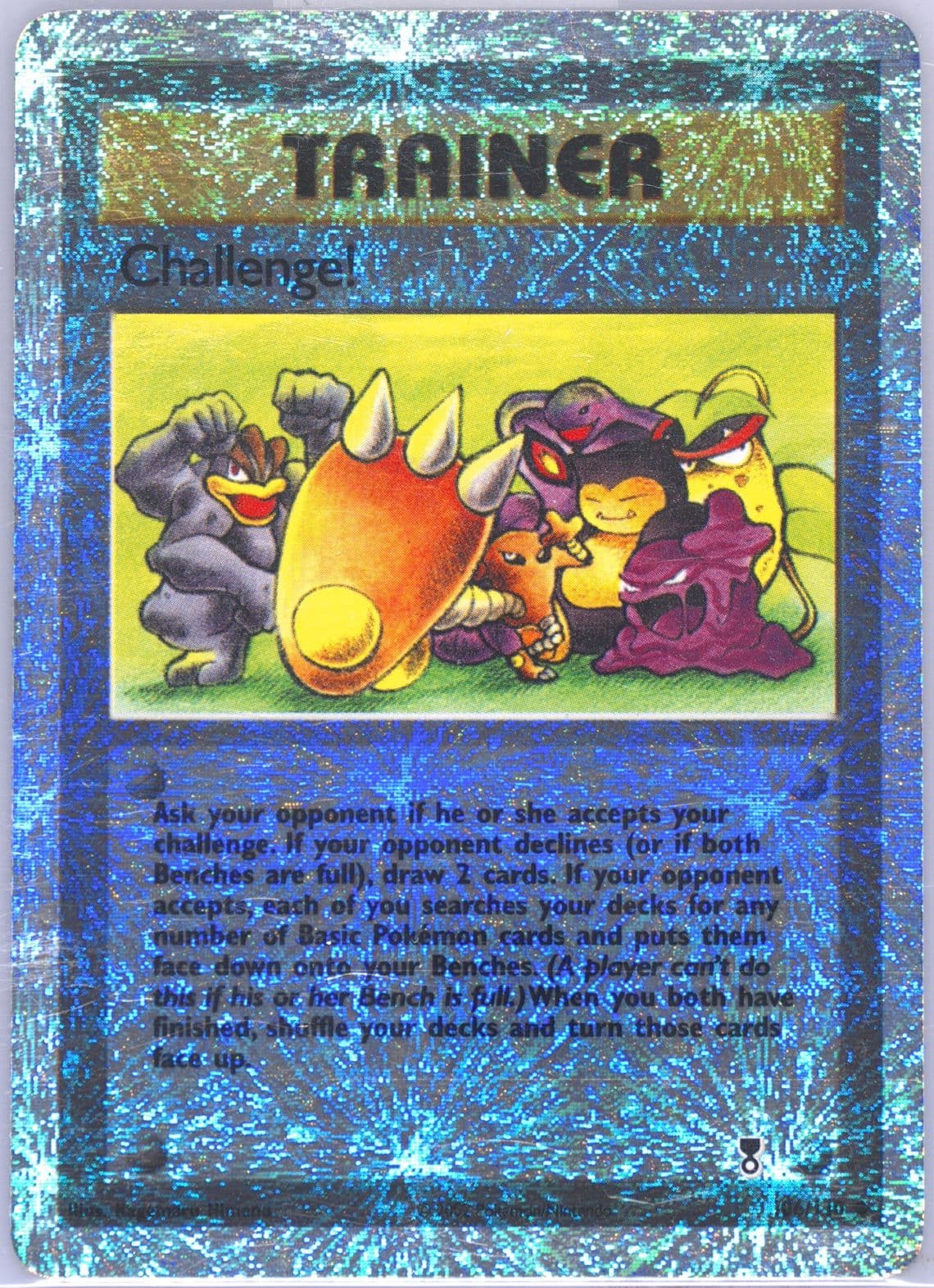 Challenge!-Reverse Foil (106) 2002 Pokemon Legendary Collection