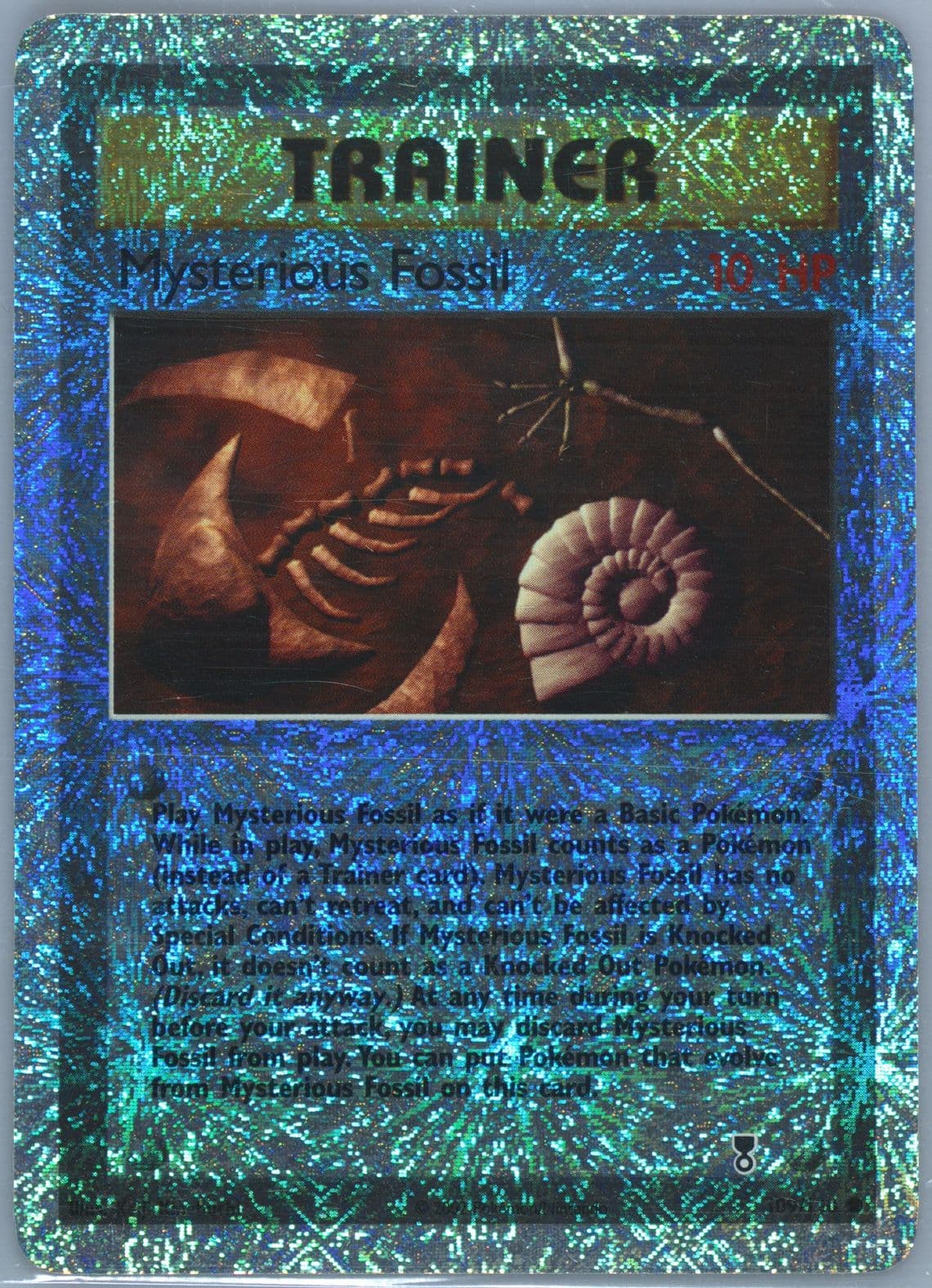 Mysterious Fossil-Reverse Foil (109) 2002 Pokemon Legendary Collection