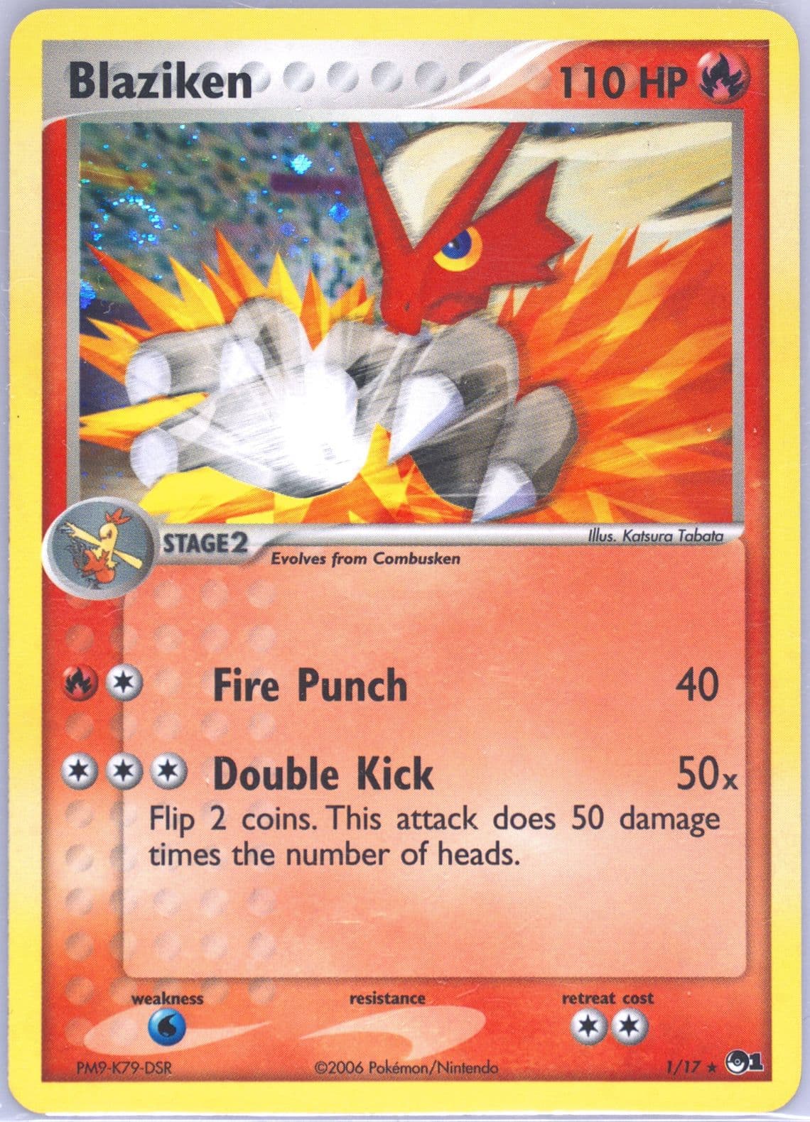 Blaziken-Holo (1) 2006 Pokemon Pop Series 1