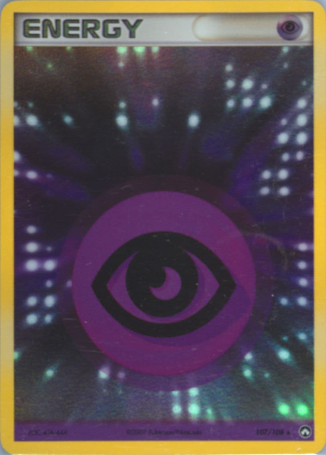 Psychic Energy-Holo (107) 2007 Pokemon EX Power Keepers
