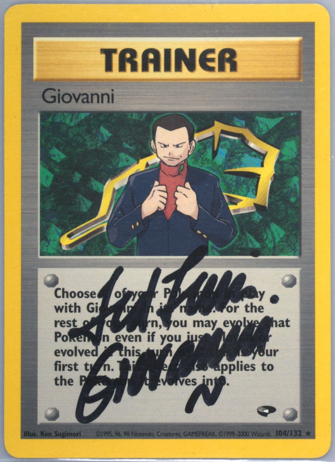 Giovanni (104) 2000 Pokemon Gym Challenge
