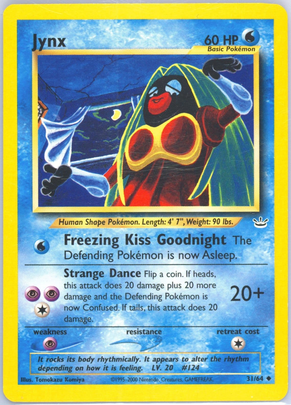 Jynx (31) 2001 Pokemon Neo Revelation