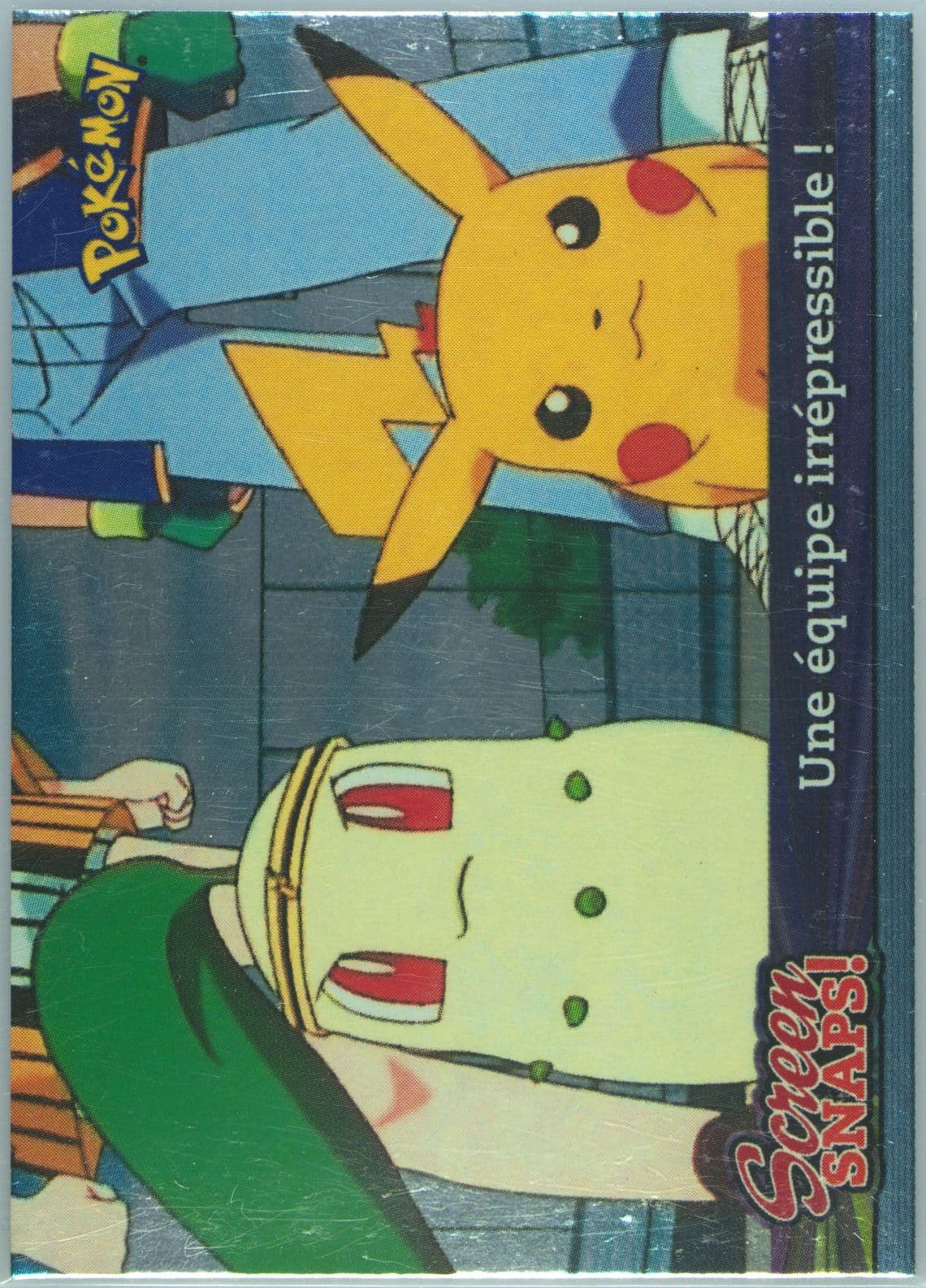 Unstoppable Team! Foil-French (5) 2001 Topps Pokemon Johto Series 3 Screen Snaps!